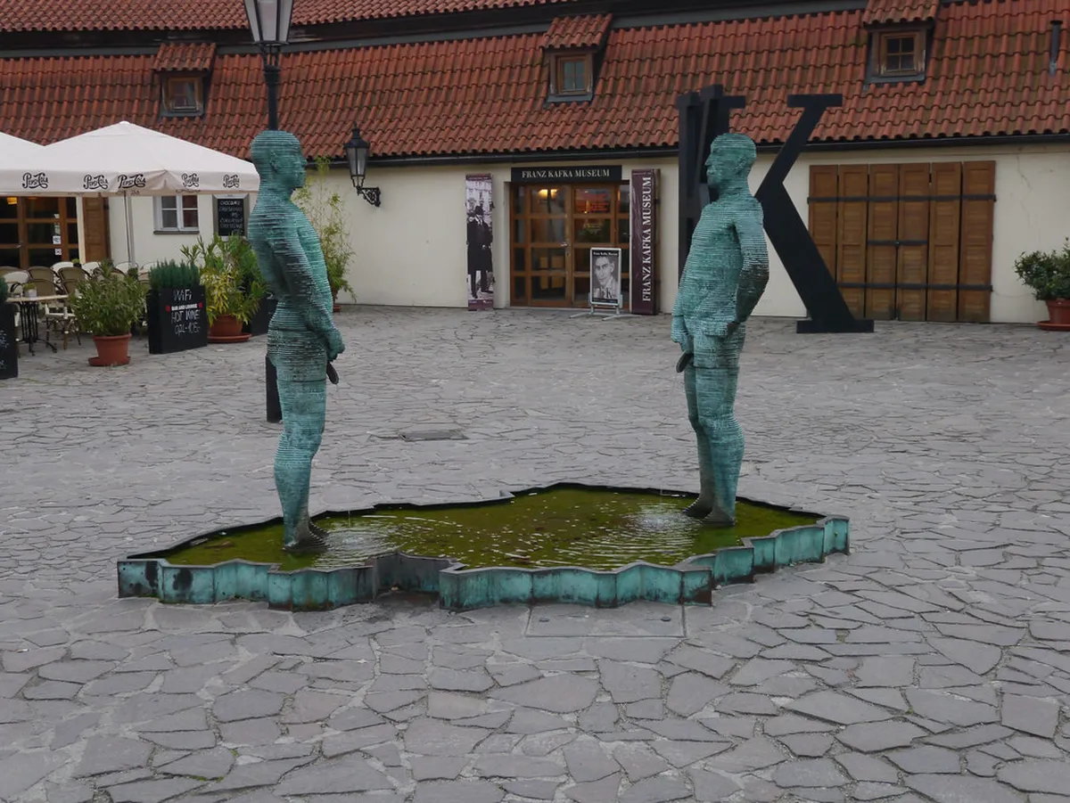 David Cerny Sculptures Locations Map in Prague